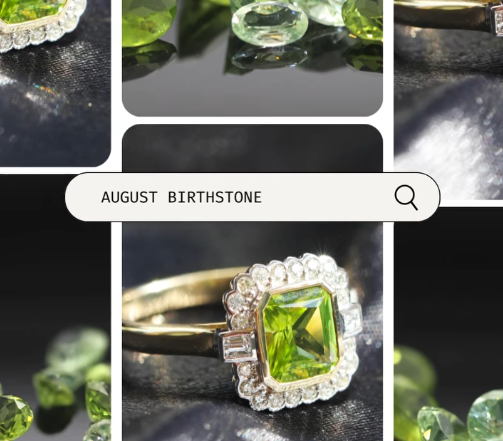 peridot jewellery august brisbane